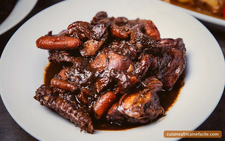 Mbongo Tchobi (Sauce Noire Camerounaise) recipe